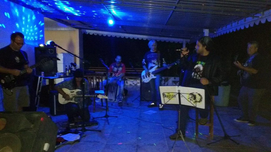 Show no aniversário da Rosa