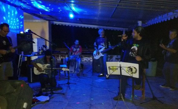 Show no aniversário da Rosa