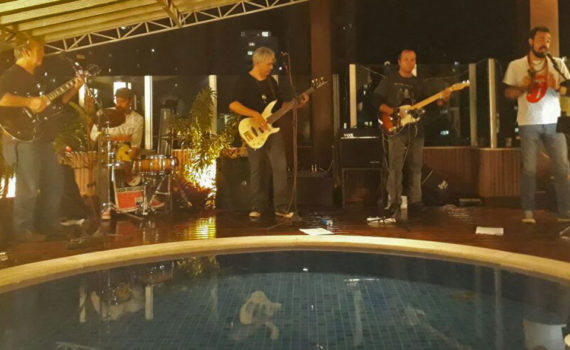 Indio Joe no aniversário do Matteo