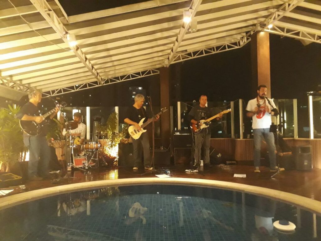 Indio Joe no aniversário do Matteo