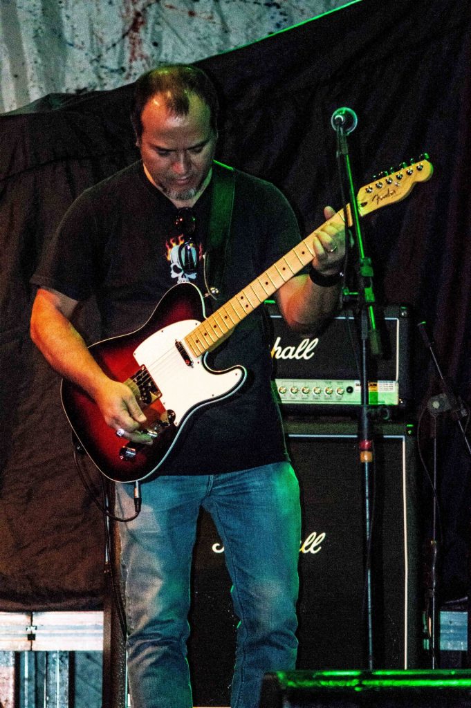 Indio Joe na festa do Camping Rock