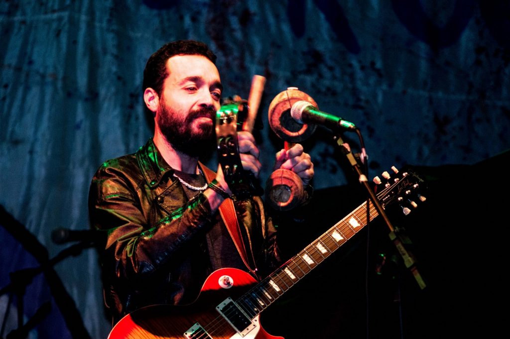 Indio Joe na festa do Camping Rock