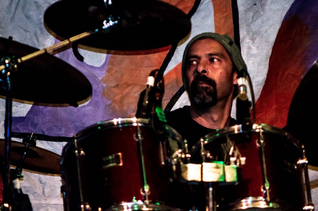 Indio Joe na festa do Camping Rock