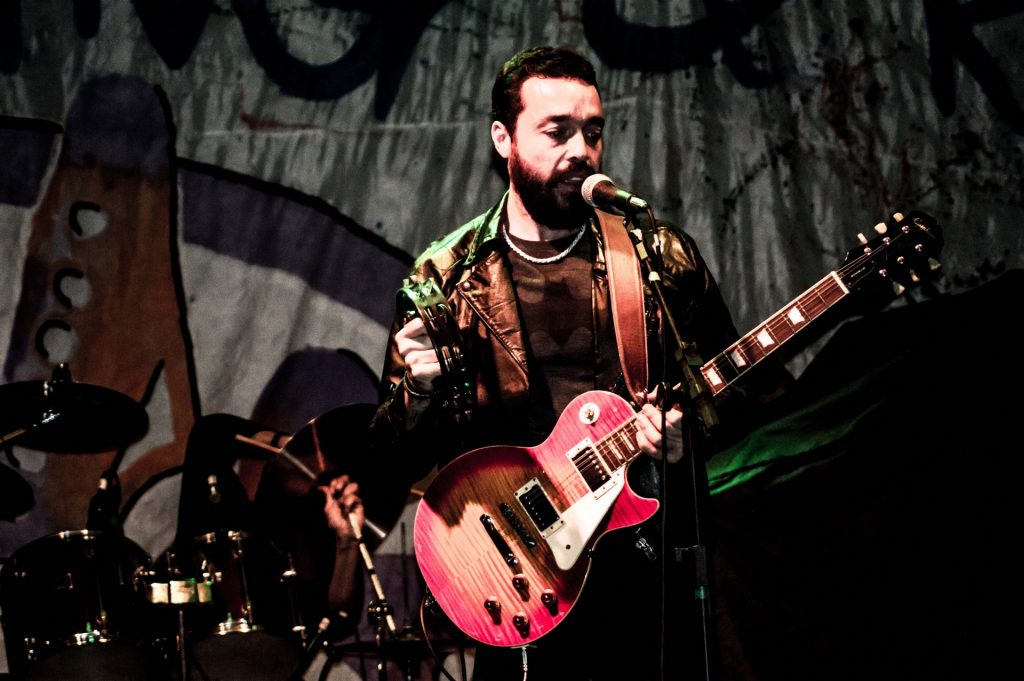 Indio Joe na festa do Camping Rock