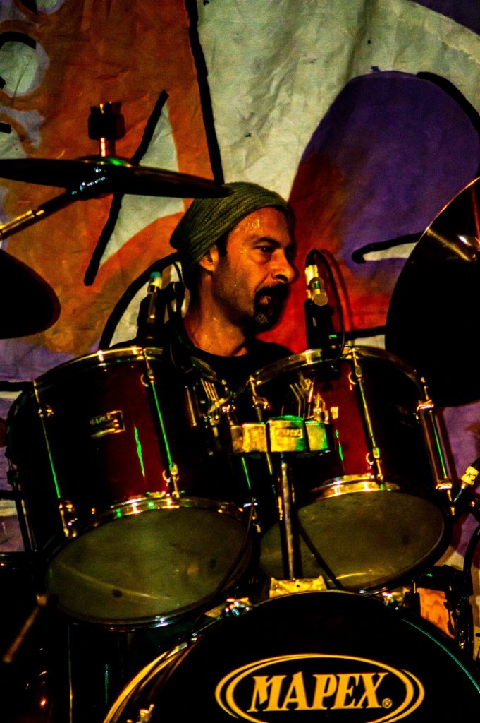 Indio Joe na festa do Camping Rock