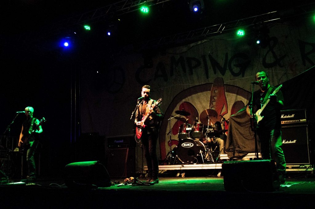 Indio Joe na festa do Camping Rock