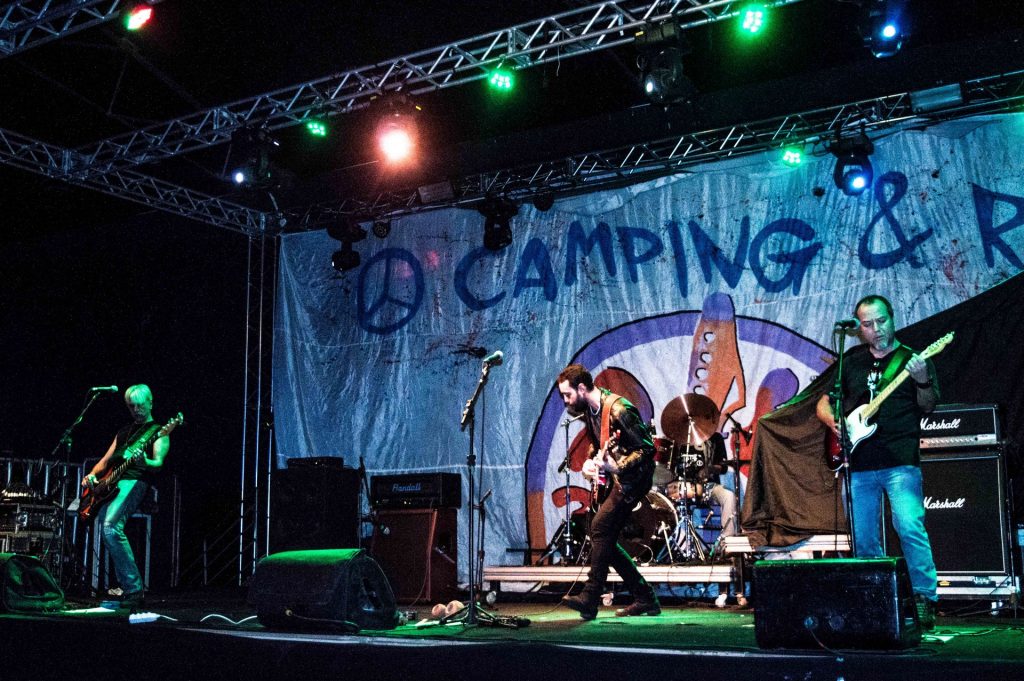 Indio Joe na festa do Camping Rock