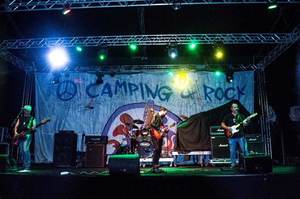 Indio Joe na festa do Camping Rock