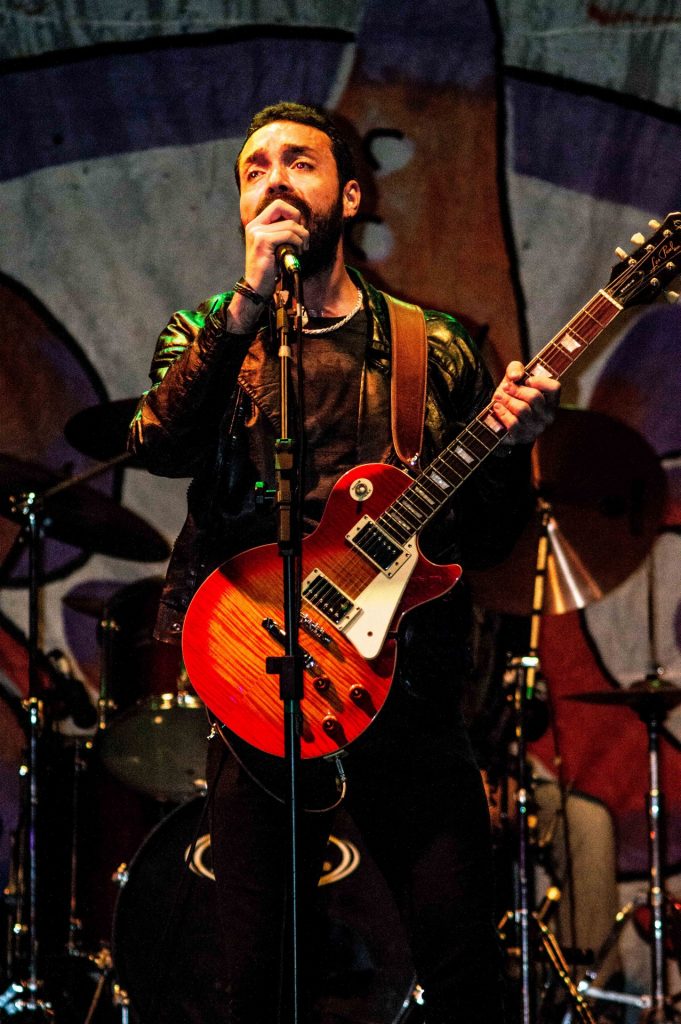 Indio Joe na festa do Camping Rock