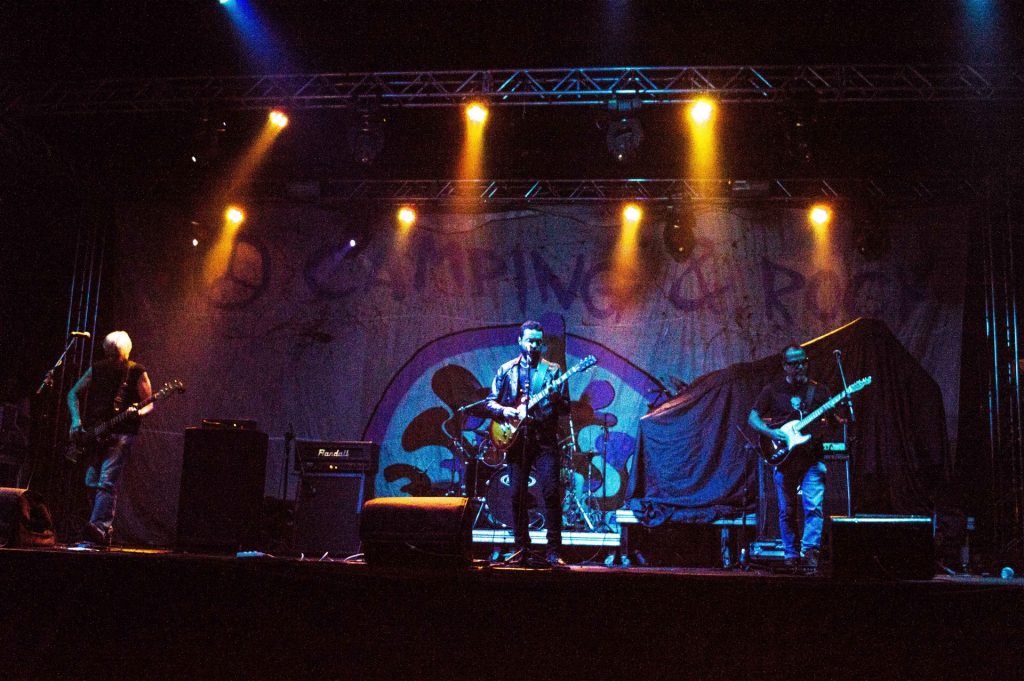 Indio Joe na festa do Camping Rock