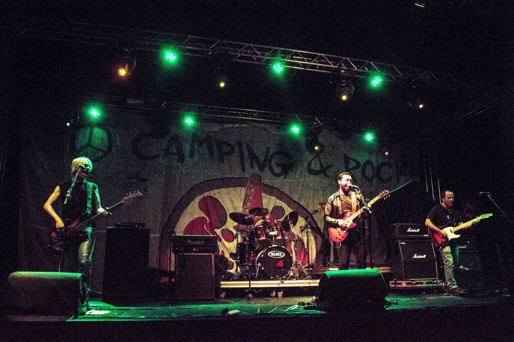 Indio Joe na festa do Camping Rock