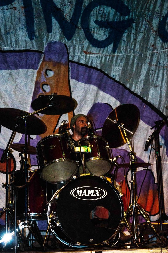 Indio Joe na festa do Camping Rock