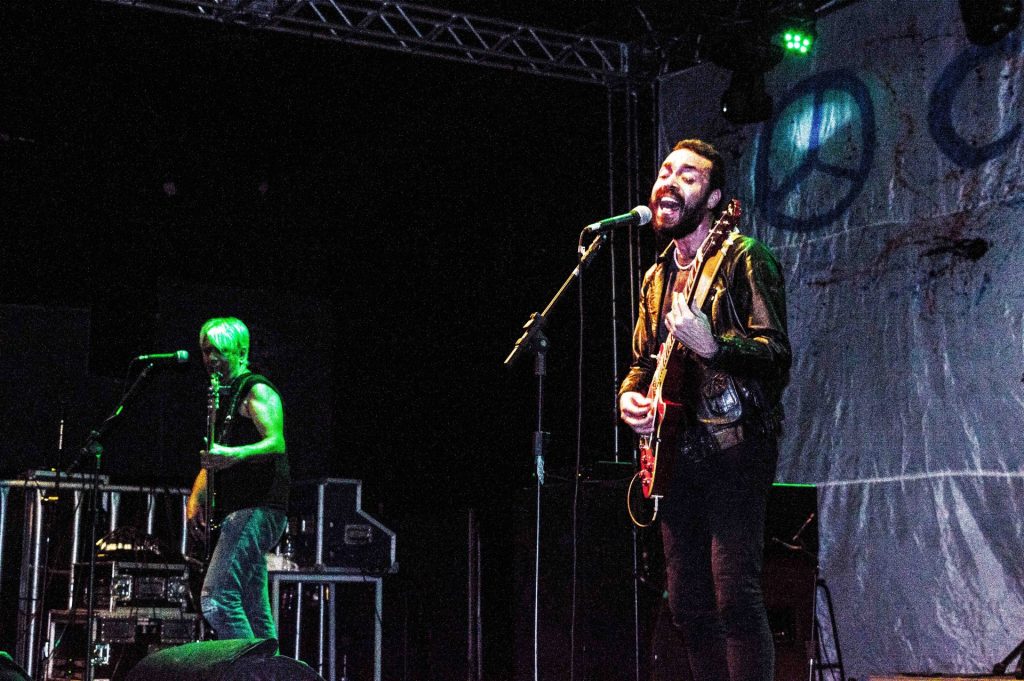 Indio Joe na festa do Camping Rock