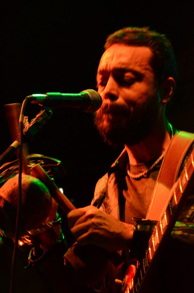 Indio Joe na festa do Camping Rock