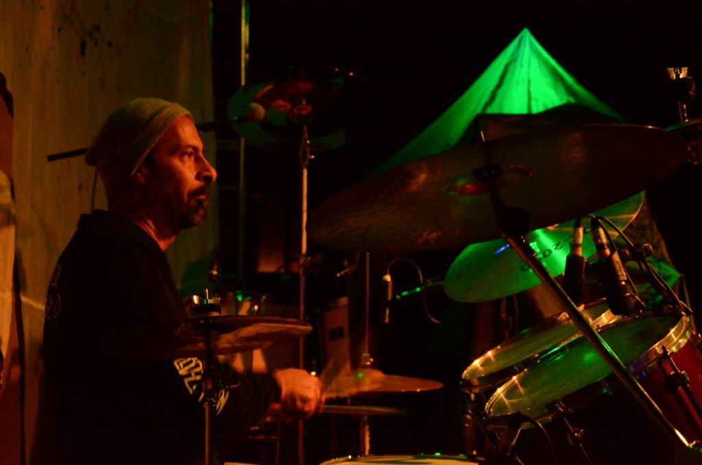 Indio Joe na festa do Camping Rock