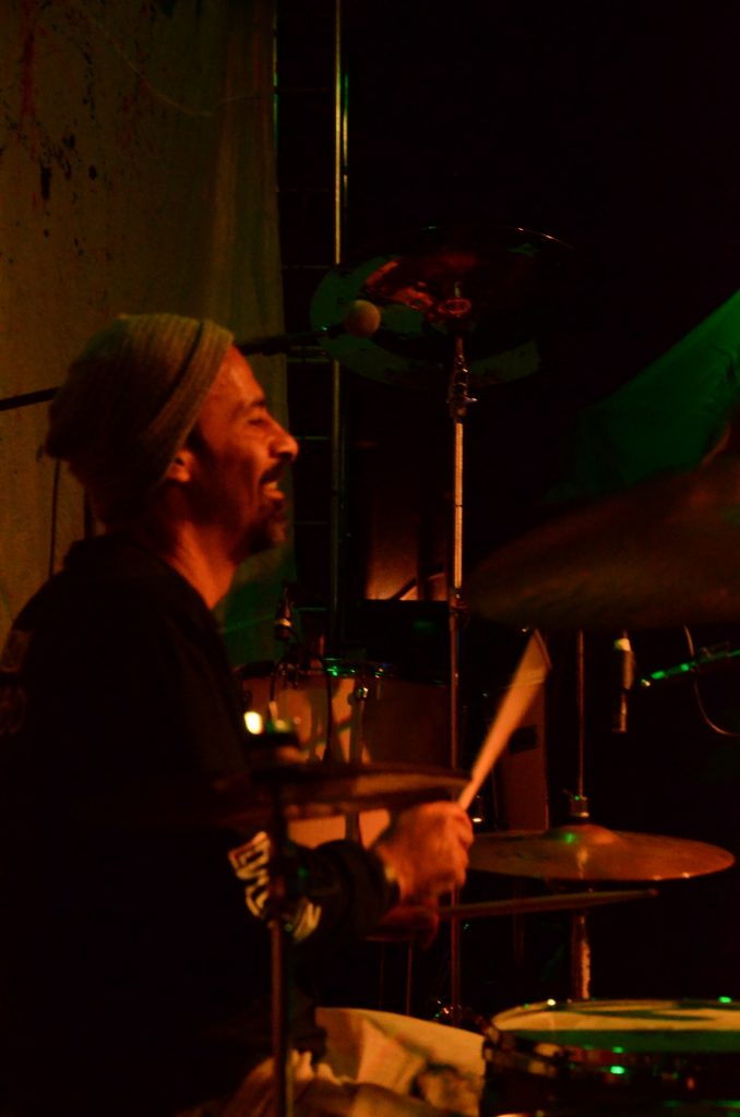 Indio Joe na festa do Camping Rock