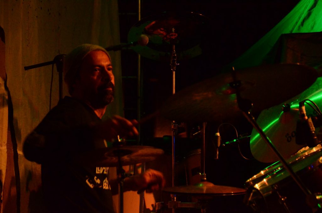 Indio Joe na festa do Camping Rock