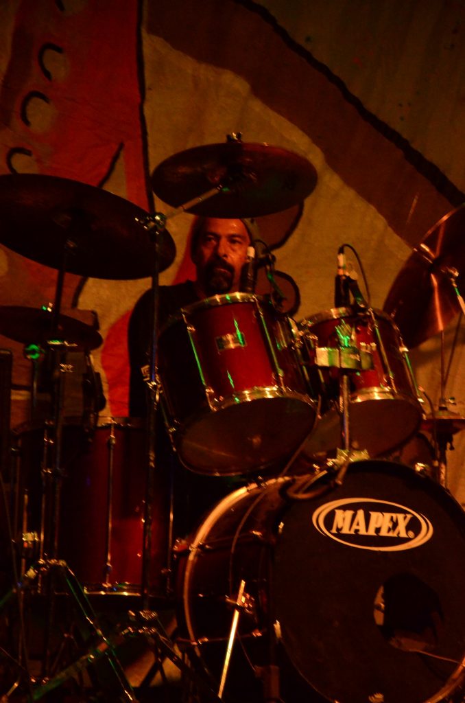 Indio Joe na festa do Camping Rock