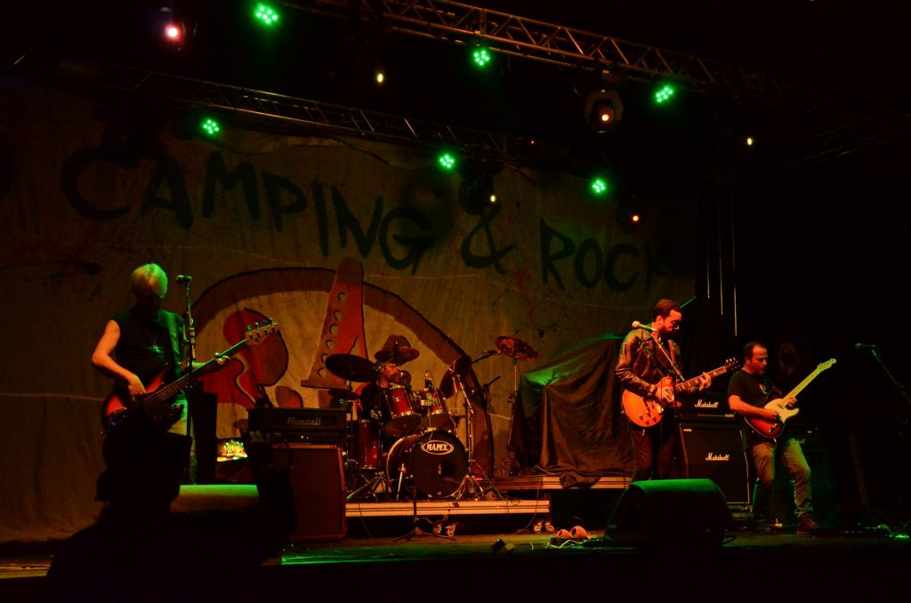 Indio Joe na festa do Camping Rock
