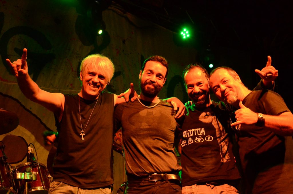 Indio Joe na festa do Camping Rock