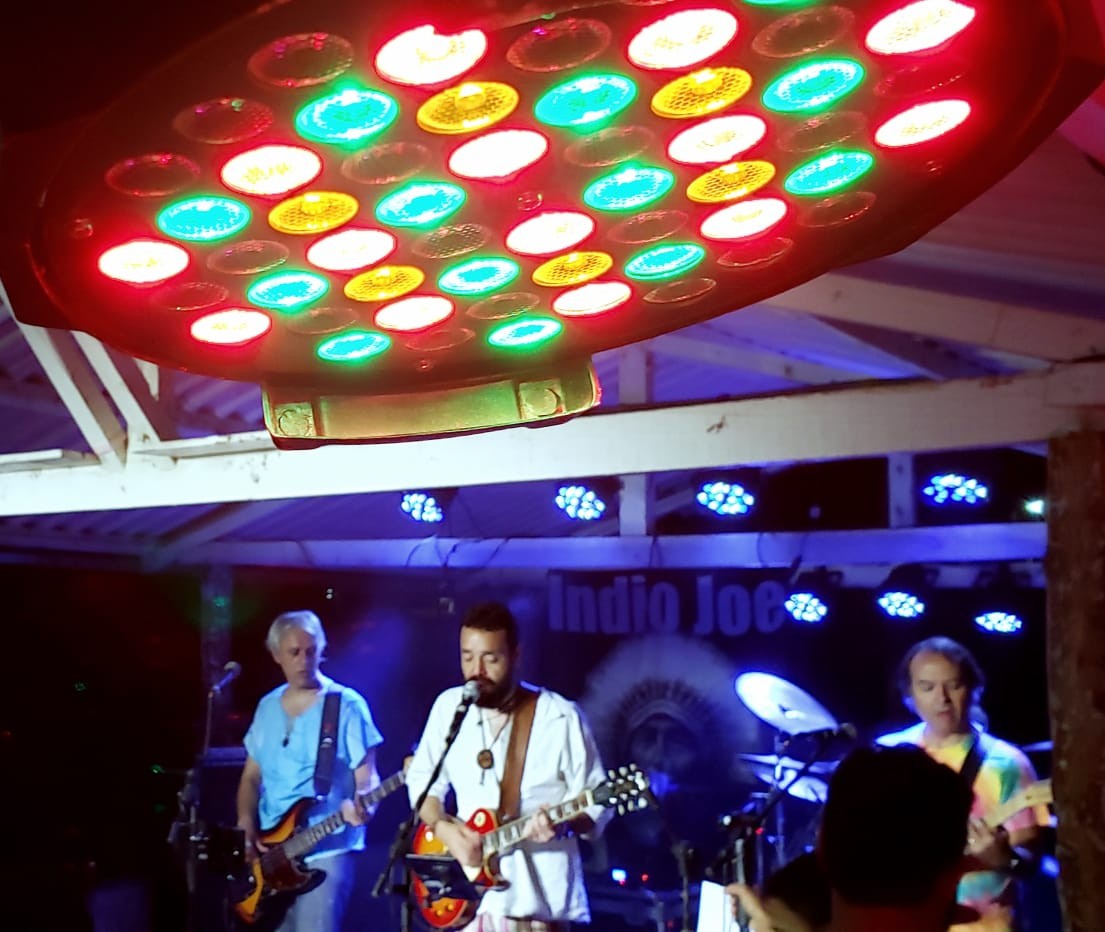 Indio Joe toca no Sitio Rock 2019