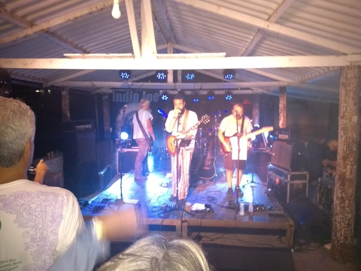 Indio Joe toca no Sitio Rock 2019