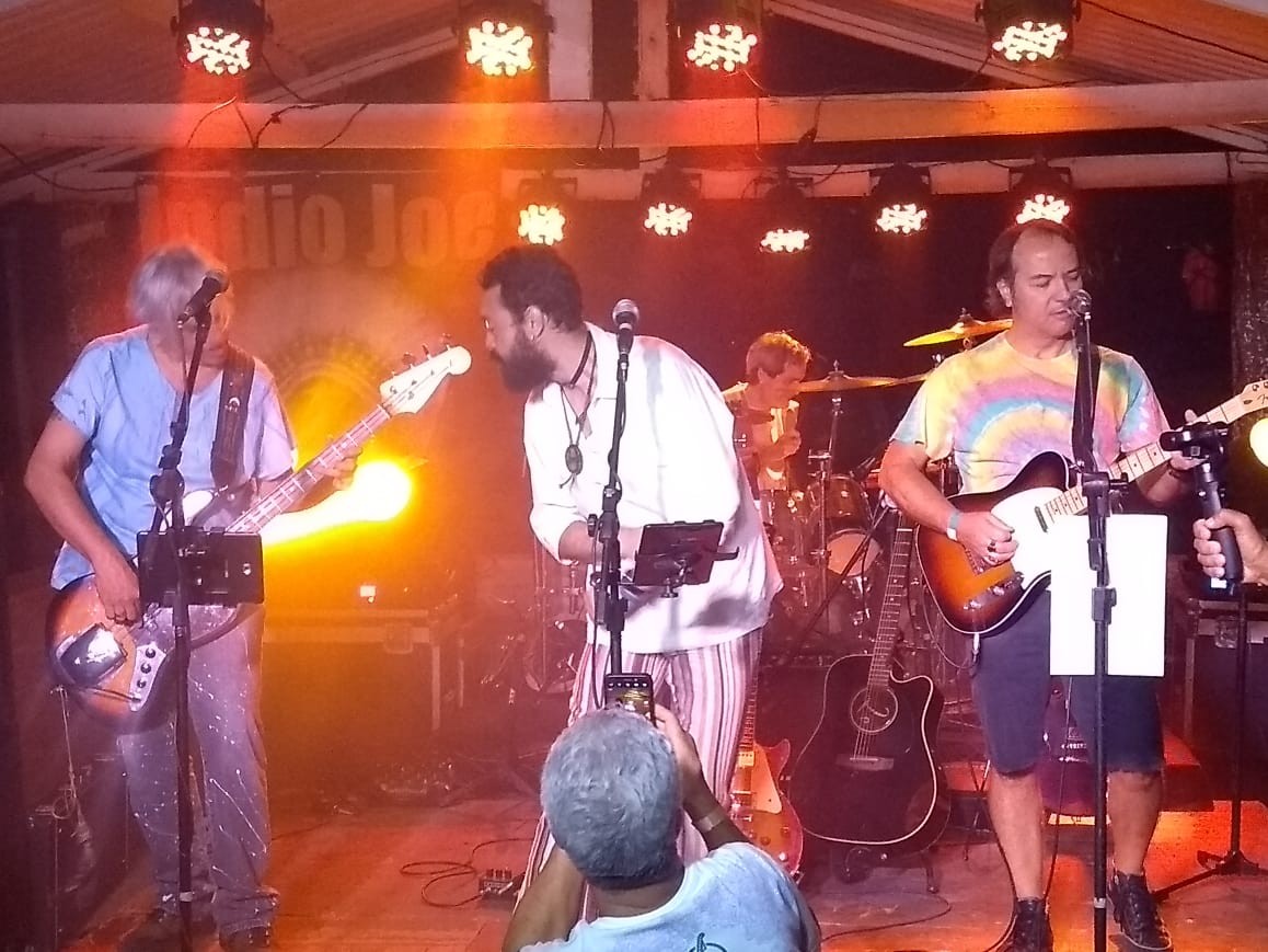 Indio Joe toca no Sitio Rock 2019