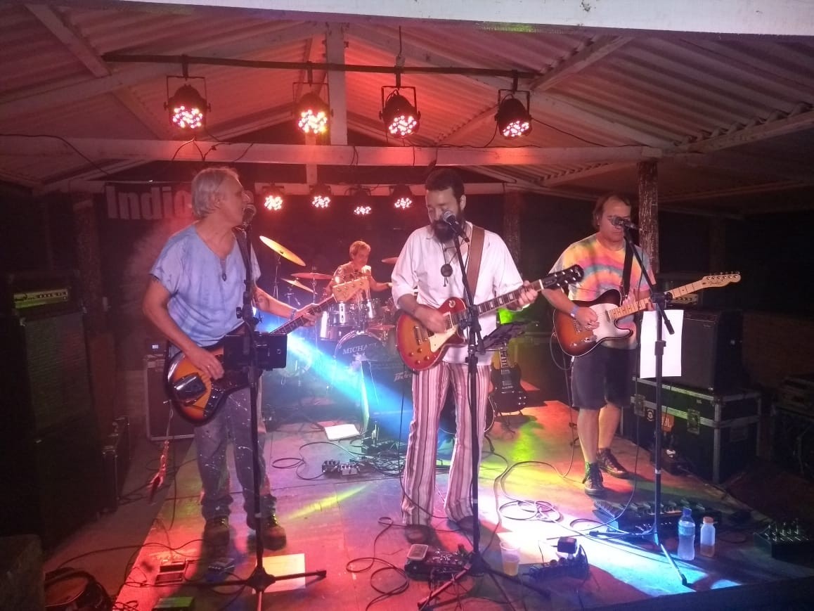 Indio Joe toca no Sitio Rock 2019