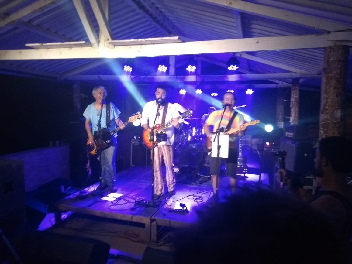 Indio Joe toca no Sitio Rock 2019