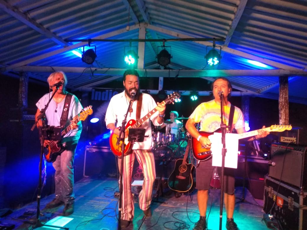 Indio Joe toca no Sitio Rock 2019