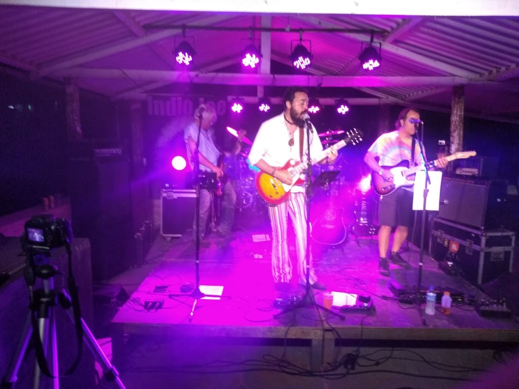 Indio Joe toca no Sitio Rock 2019