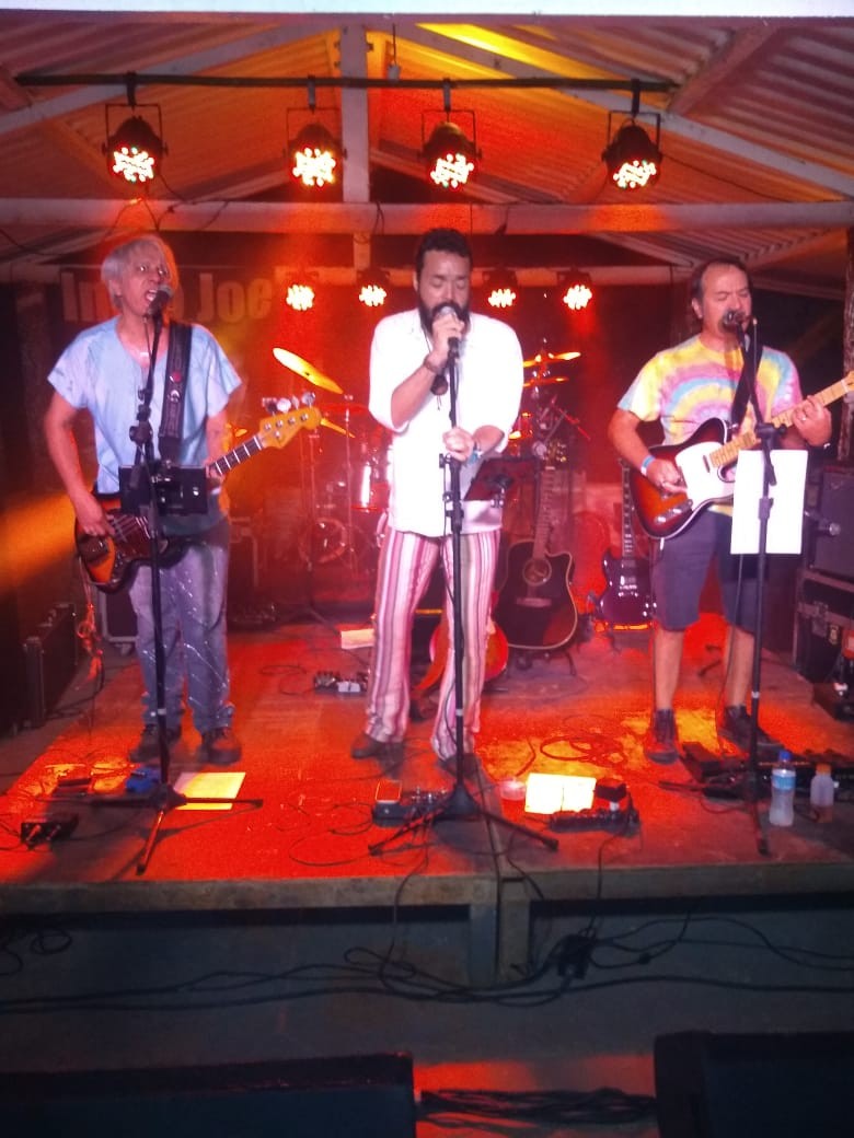 Indio Joe toca no Sitio Rock 2019