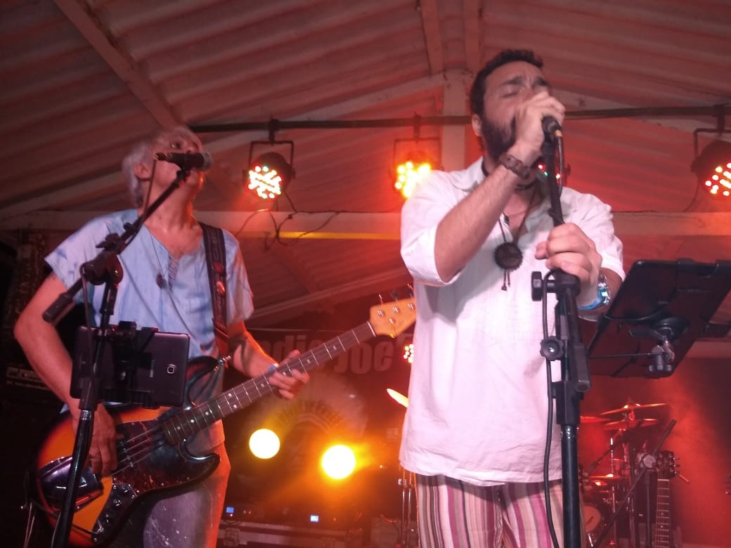 Indio Joe toca no Sitio Rock 2019