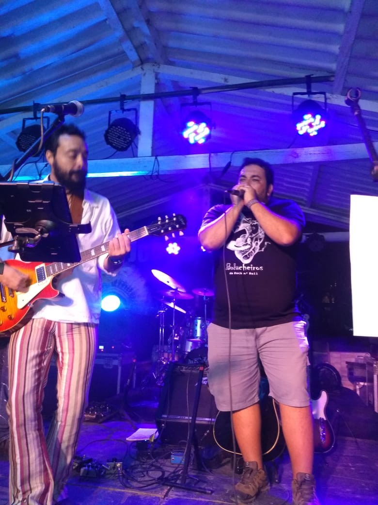 Indio Joe toca no Sitio Rock 2019